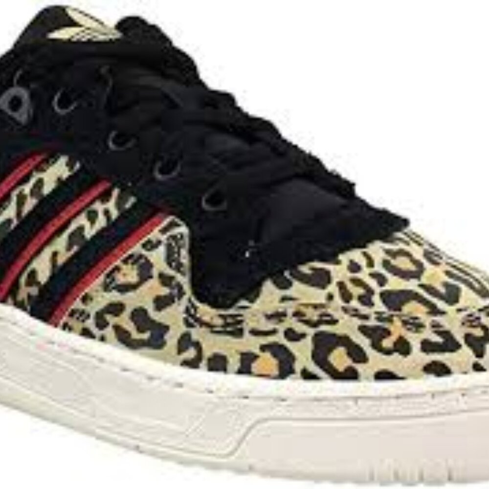 Rare & Cool Adidas Rivalry Low Leopard Print Sneakers Shoes  7